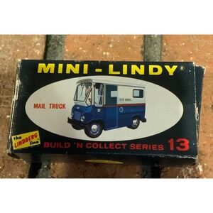 Mini-Lindy Build 'N Collect Series 13 Mail Truck Model Lindberg Line Snap Fit